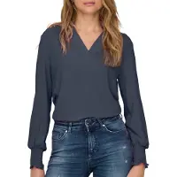 ONLY Blusa 'ONLMETTE' azul oscuro