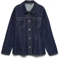Vero Moda Chaqueta de entretiempo azul oscuro