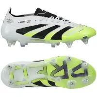 Adidas adidasBota Predator Elite Soft Ground 40 Cloud White / Core Black / Lucid Lemon Unisex
