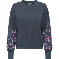 ONLY Sudadera 'ONLBrooke' azul noche / lila / rosa / blanco