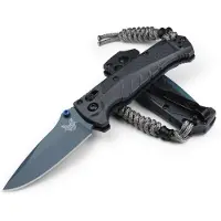 Benchmade Navaja Mini Adira, depth blue grivory