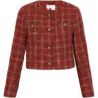 IZIA Blazer capuchino / rojo