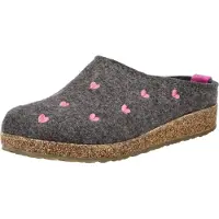 Iesse Schuh - Women's Grizzly Cuoricini - Zapatillas de estar por casa size 37, marrón