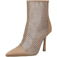 Steve madden Arlette Booties Tan Mesh Talla: 40 | Botas Outlet | Mujer