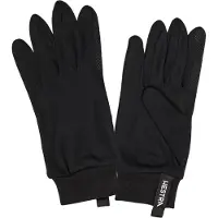 Hestra - Silk Liner Touch Point 5 Finger - Guantes size 6, negro