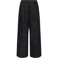 ONLY Pantalón 'ONLNOVA' negro / blanco