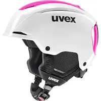 Uvex - Cascos esquís hombre - Resolution SL White Pink - Talla 55-59 cm - Blanco