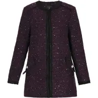 Faina Blazer lila oscuro