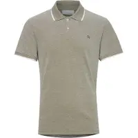 Casual Friday Camiseta 'CFTristan' oliva / blanco
