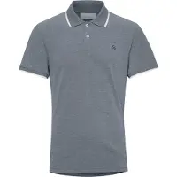 Casual Friday Camiseta 'Tristan' azul / blanco