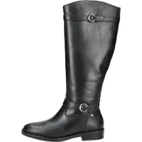 Pikolinos para mujer. W3C-9632 Botas de Piel Puertollano negro (35), Plano, 1 a 3cm, Cremallera, Casual, outlet 2026.