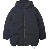 Selfhood - Women's Hip-length Puffer - Parka size L, negro