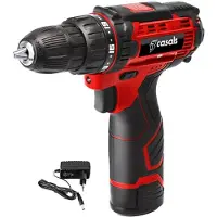 Casals Taladro atornillador inalámbrico eléctrico de 12V CSC1205BC (C01307000)
