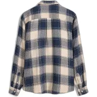 Desigual , Camisa cuadros, Algodon, Azul, S