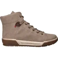 Rieker Botines con cordones beige / marrón