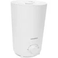 Vonroc Humidificador 2,6 litros - ultrasónico | blanco