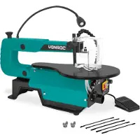 Vonroc Sierra de marquetería 120W | Incl. 6 hojas de sierra