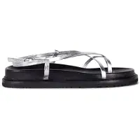 Comma Shoes Light-grey Talla: 36 | Chancletas Outlet | Mujer | Gris