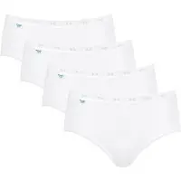 Sloggi Culote y bragas BASIC+ X 4 mujer - Blanco - FR 38