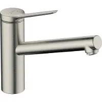 Hansgrohe Grifo monomando para lavaplatos Zesis M33 150 ND / de la marca WWBer. Acabado: acero inoxidable