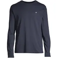 Gant para hombre. 2004049 Camiseta de manga larga Shield marino (3XL), Casual, Algodón, outlet 2026.