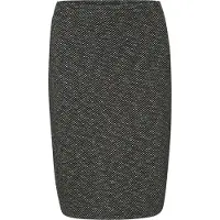 Kaffe Falda 'KAtippie' crema / negro