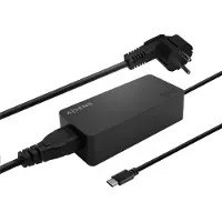 Aisens Cargador De Portátil Asch-1pd65d-bk 65w 1.8 M