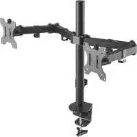 Aisens Soporte De Escritorio Para Monitor Dual Dt32tsr-041 De 13 A 32 Pulgadas 8kg