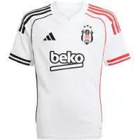 Adidas adidasCamiseta primera equipación Beşiktaş JK 25/26 (Adolescentes) 140 White Niño