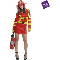 MOM Disfraz De Mujer Firefighter