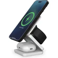 Ksix Cargador Inalámbrico Magcharge 3 In 1 15w