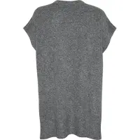 KAFFE CURVE Capa gris moteado