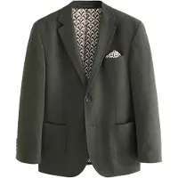 Next Chaqueta tipo saco para negocios caqui