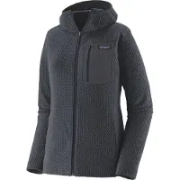 Patagonia - Forros polares mujer - W's R1 Air Full-Zip Hoody Smolder Blue - Talla XS - Azul marino