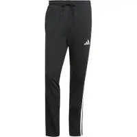Adidas Pantalón deportivo 'ESSENTIALS THREE STRIPES SINGLE JERSEY' negro / blanco