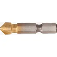Ks Tools 336.0329, Taladro, Broca de desbaste, Rotación en sentido horario, 1,24 cm, 56 mm, Metales no ferrosos, Metales blandos, Acero