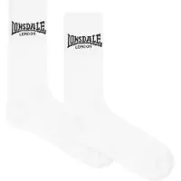 Lonsdale Calcetines 'Gilbert' negro / blanco