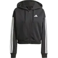 Adidas adidasChaqueta con capucha Essentials French Terry 3 bandas XL Black / White Mujer