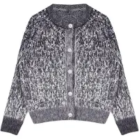 Trendyol Cárdigan antracita / gris claro