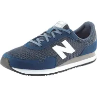 New Balance unisex para niños. GC323V1 Zapatillas 323 azul marino (36), Plano, Cordones, Casual, Mesh, moda infantil, outlet 202