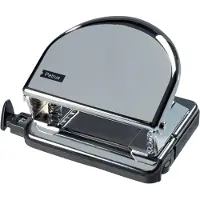 Petrus 33706 52C perforadora 2 agujeros cromada