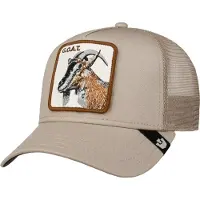 GOORIN BROS. Gorra 'Goat' beige / pueblo / gris / blanco