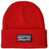 Patagonia - Kid's Logo Beanie - Gorro size One Size, rojo
