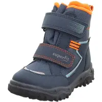 Superfit Botas de nieve 'Husky' navy / azul claro / naranja