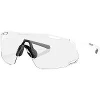 Oakley - Gafas de sol - Cybr Dyno Matte White Clear Photochromic Black - Blanco