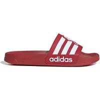 Adidas Zapatos abiertos 'ADILETTE SHOWER Liverpool' rojo fuego / blanco