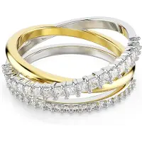 Swarovski Anillo 'Hyperbola' oro / plata