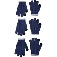 Next Guantes navy / azul noche / gris moteado