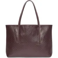 Calvin Klein Emblem Small Tote Bag Fudge Talla: OS | Bolsas de Mano Outlet | Mujer