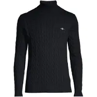Gant para hombre. 8050607 Jersey cuello cisne marino (XXL), Casual, Algodón, outlet 2026.